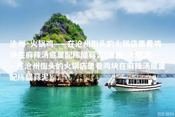 沧州·火锅鸡——在沧州街头的火锅店里看鸡块在麻辣汤底里配陈醋蒜泥(沧州·火锅鸡——在沧州街头的火锅店里看鸡块在麻辣汤底里配陈醋蒜泥)